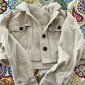 Small, Forever 21 - cute corduroy jacket!